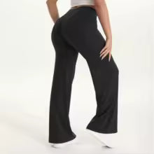 NCLAGEN Straight-Leg Yoga Pants with a Bare-Skin Feel