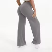 NCLAGEN Straight-Leg Yoga Pants with a Bare-Skin Feel