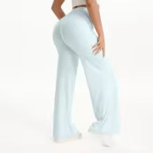NCLAGEN Straight-Leg Yoga Pants with a Bare-Skin Feel