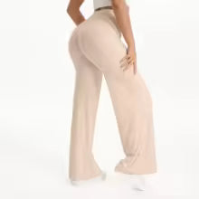 NCLAGEN Straight-Leg Yoga Pants with a Bare-Skin Feel